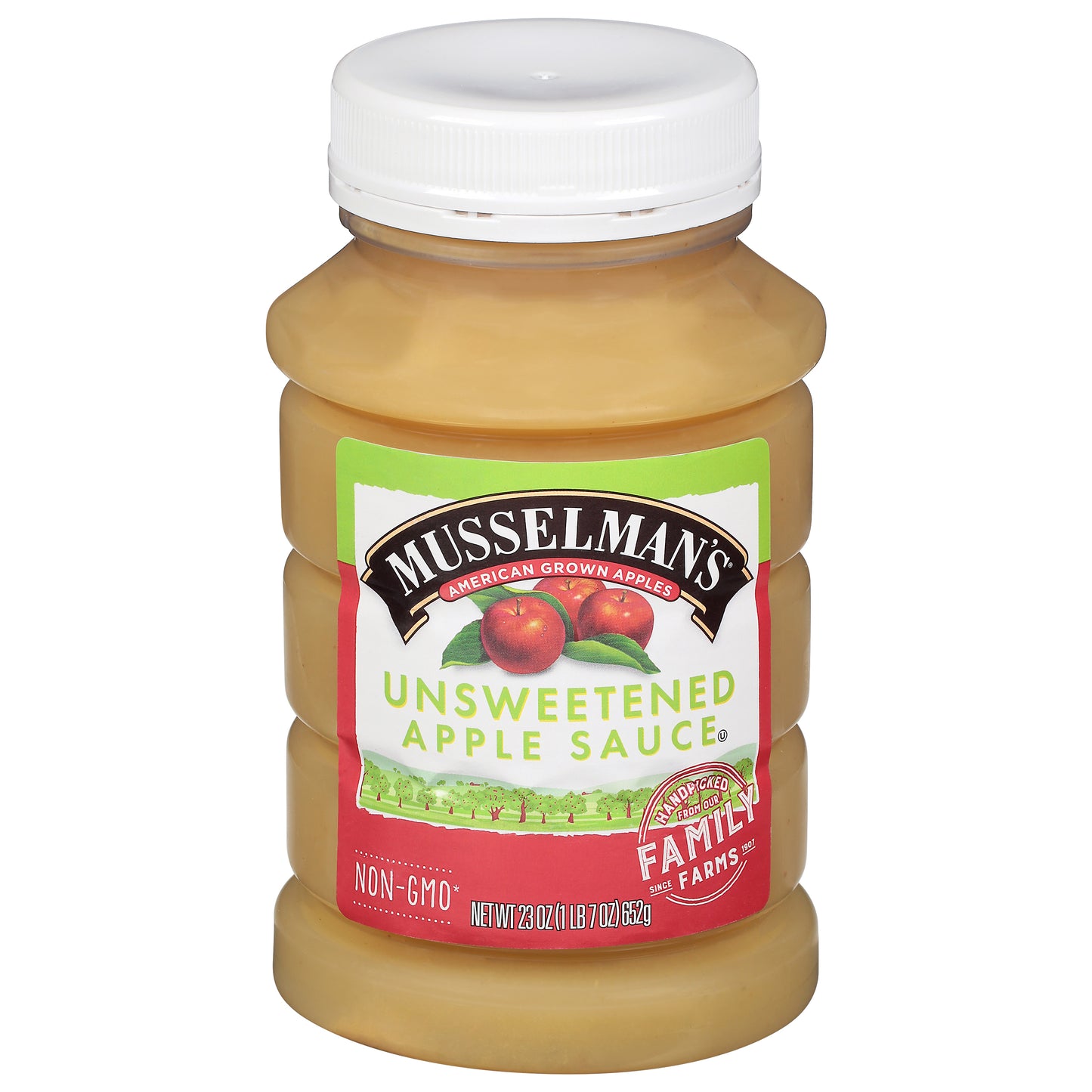 Musselman's Unsweetened Apple Sauce 23 oz