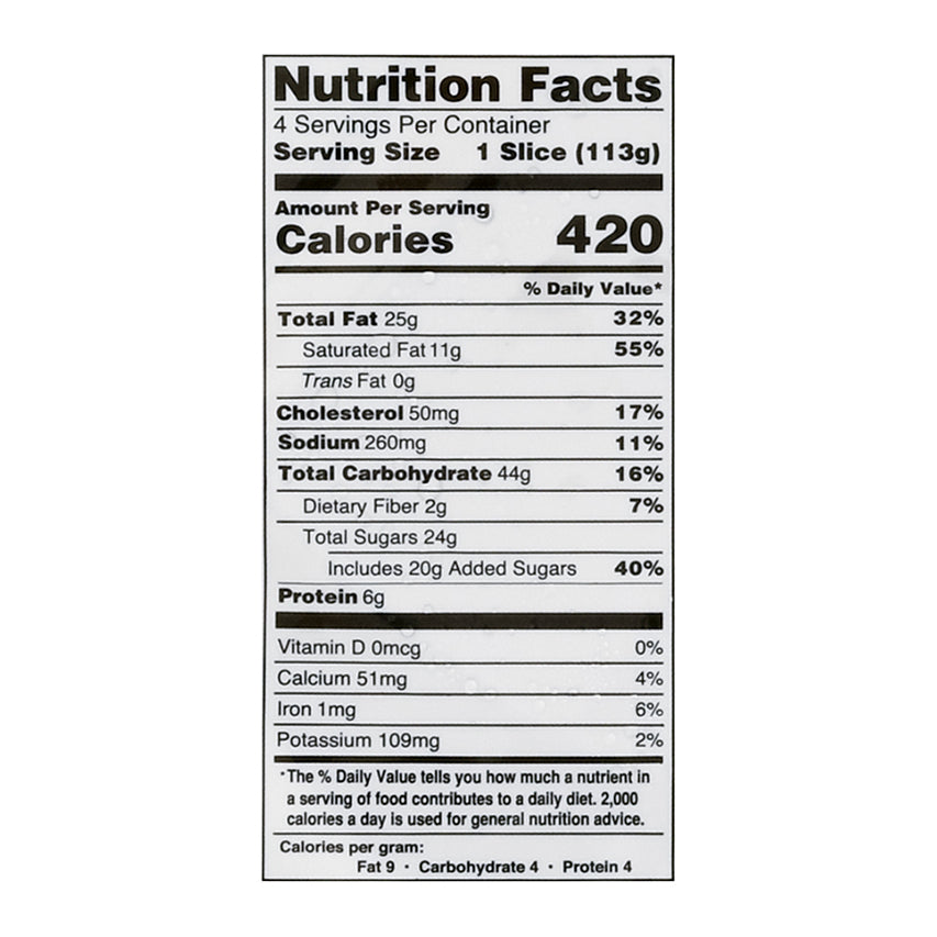 The Father's Table New York Style Cheesecake 16 oz