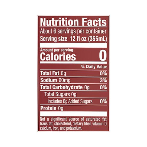 Dr Pepper Zero Sugar Soda, 2 L bottle