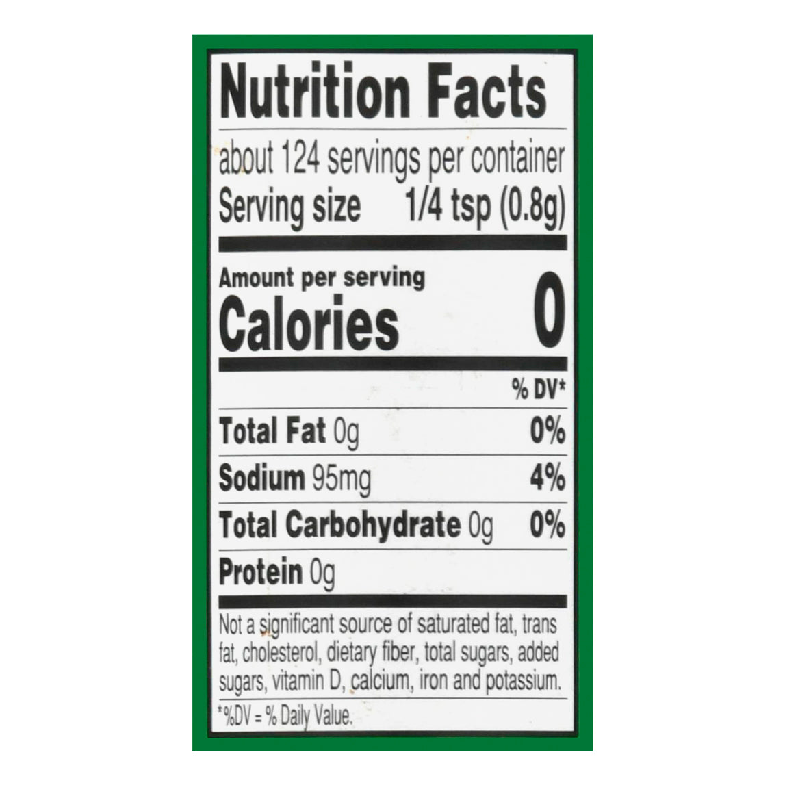 Spice Supreme Greens Seasoning 3.5 oz