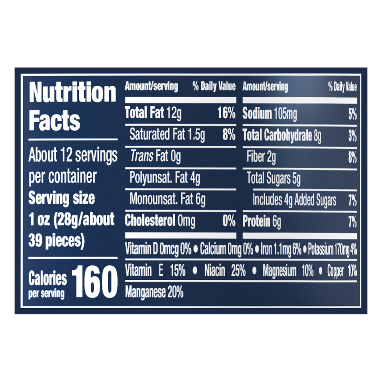 Planters Honey Roasted Peanuts 12 oz