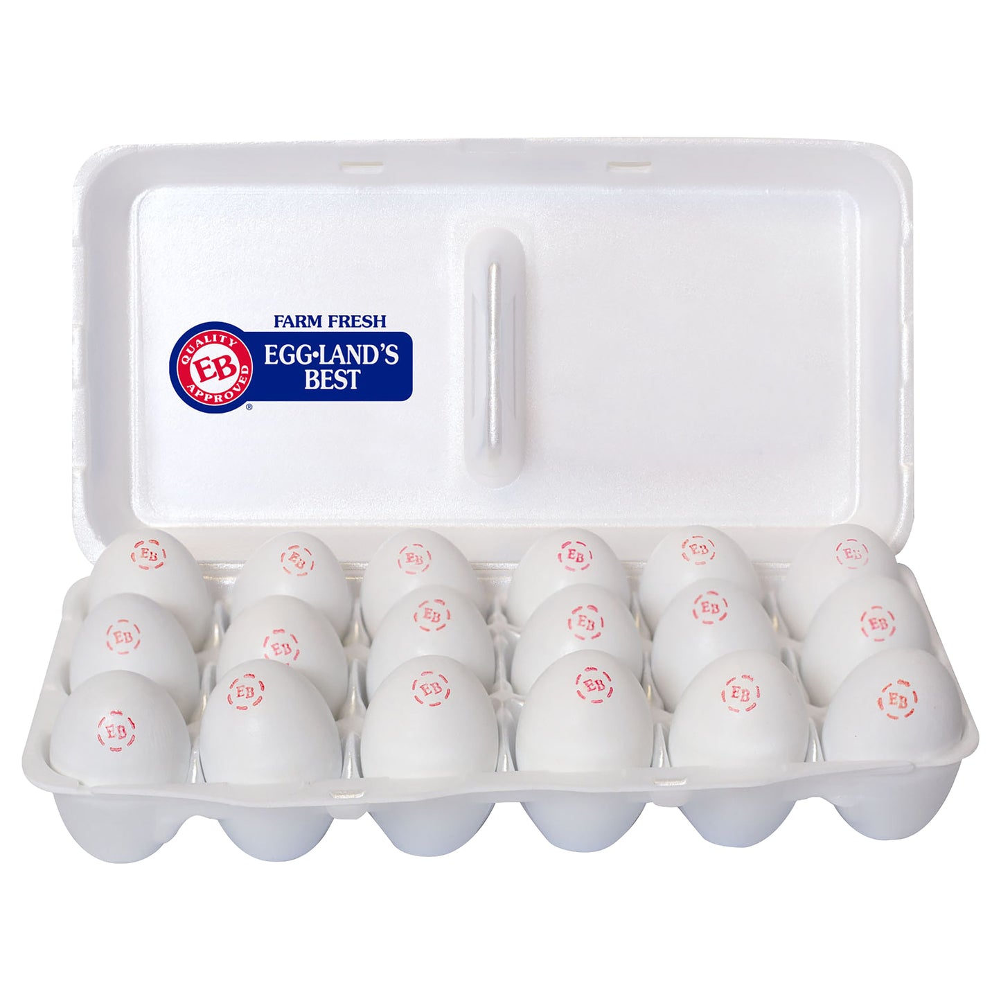 Eggland's Best Classic Large White Eggs, 18 count