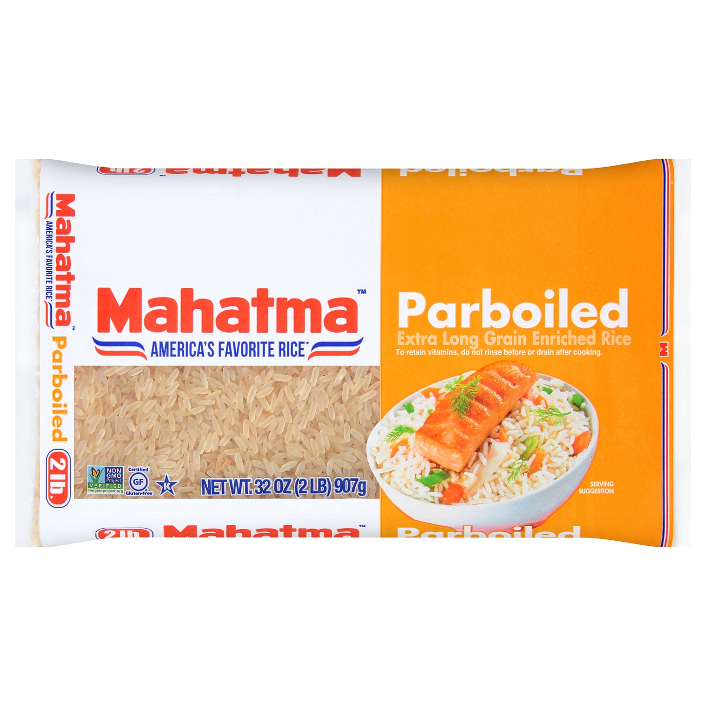 Mahatma Enriched Extra Long Grain Parboiled Rice 32 oz