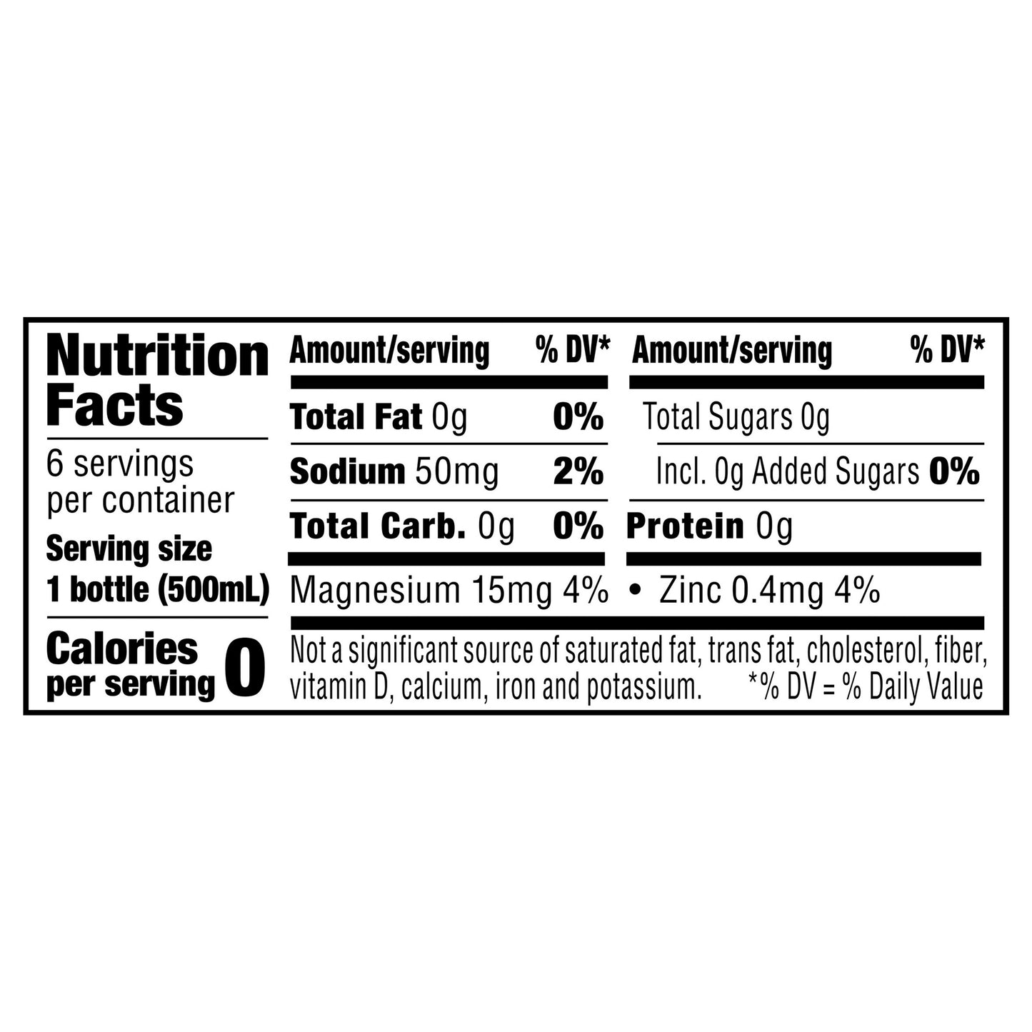 Splash Refresher Acai Grape Flavored Water, 16.9 fl oz, 6 Pack