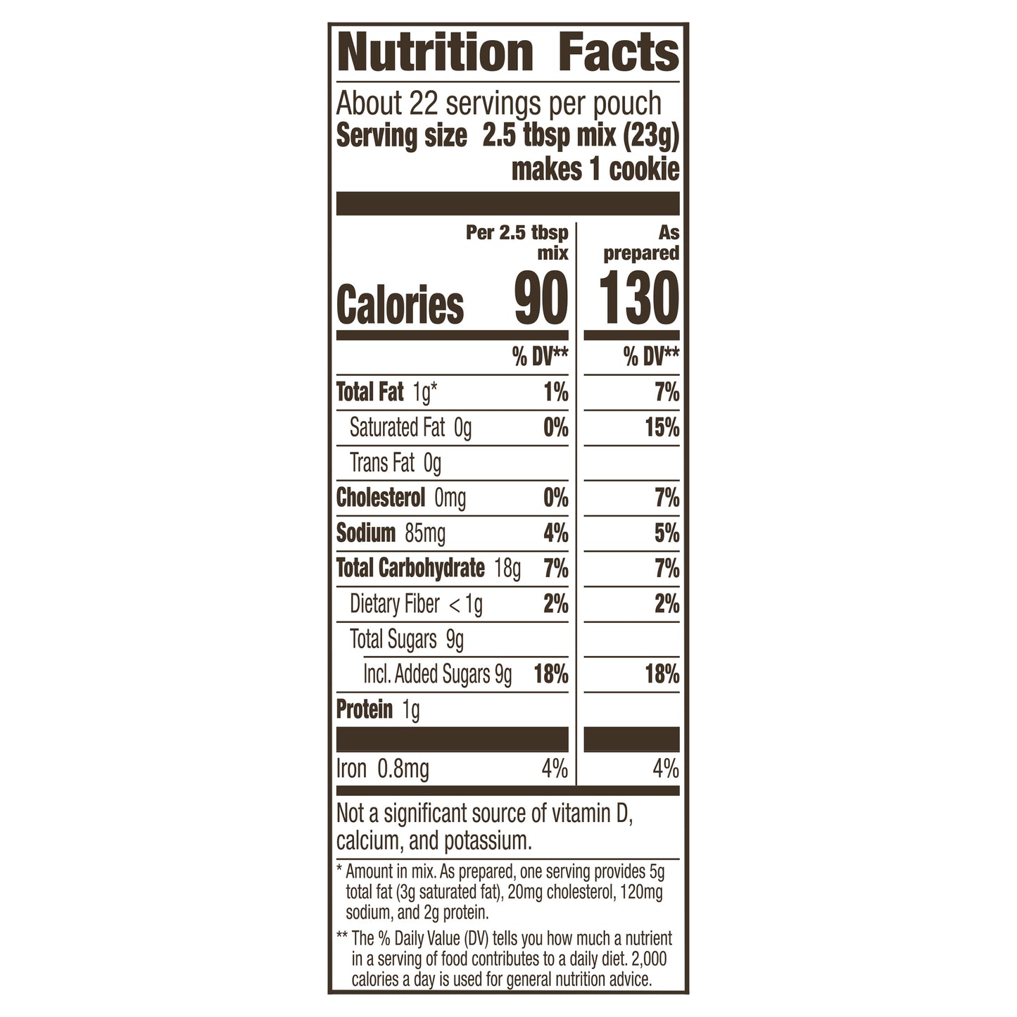 Betty Crocker Oatmeal Cookie Mix, 17.5 oz.