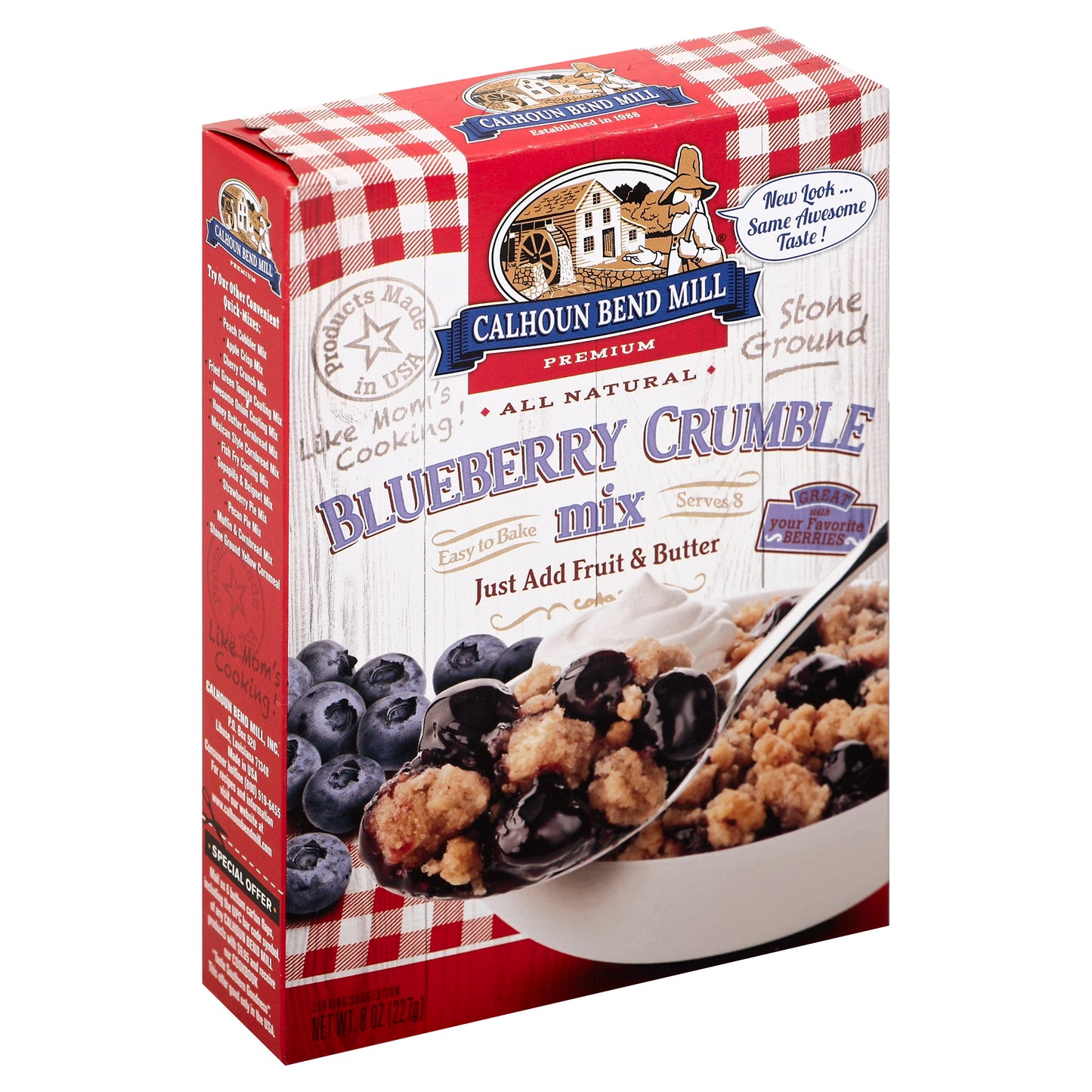 Calhoun Bend Blueberry Crumble Mix 8 oz