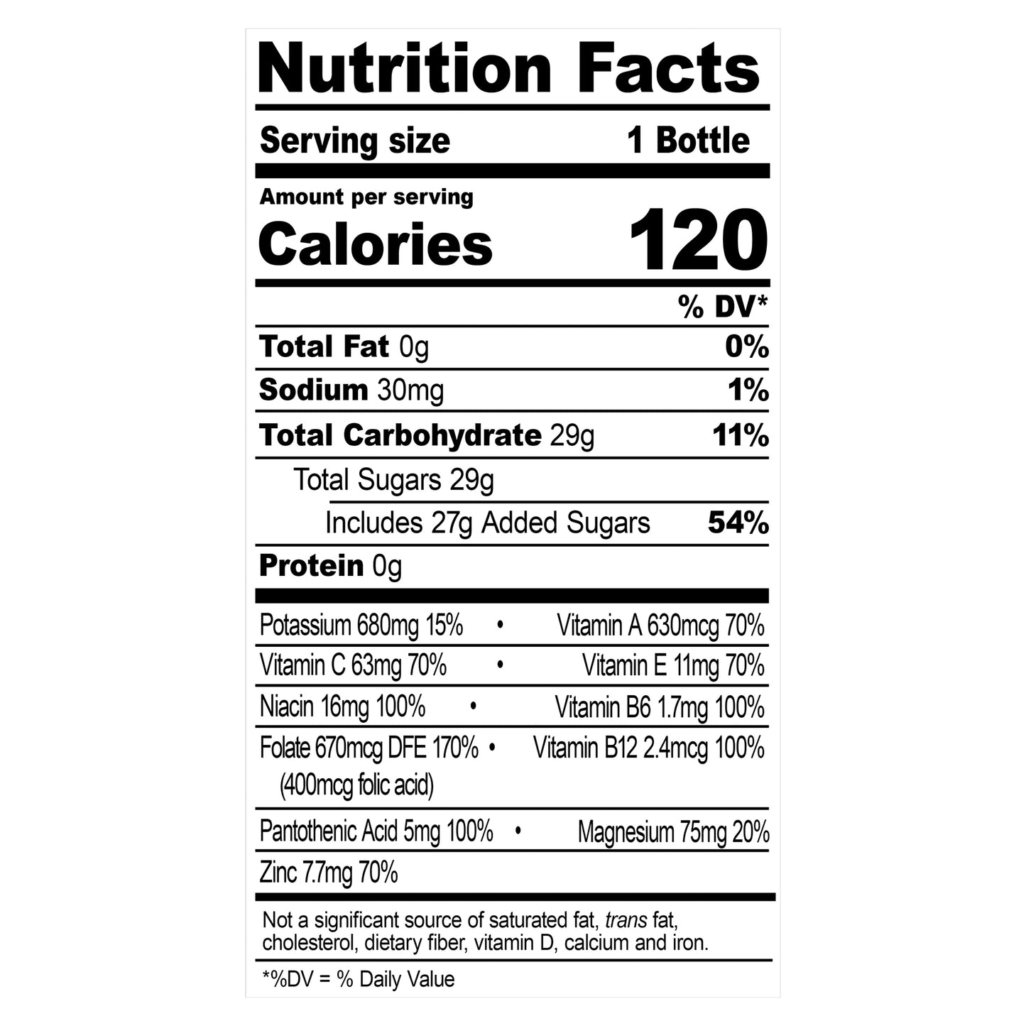 BODYARMOR Sports Drink Strawberry Banana, 16 fl oz