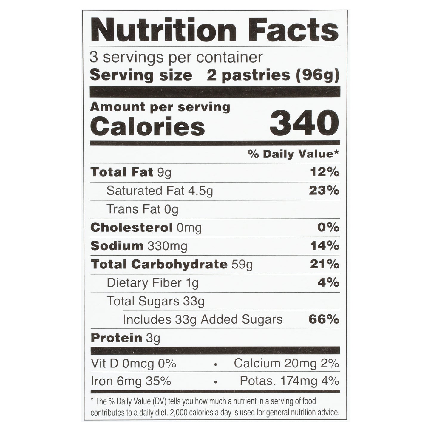 Toast'em Pop-ups Chocolate Fudge Toaster Pastries 6 ea