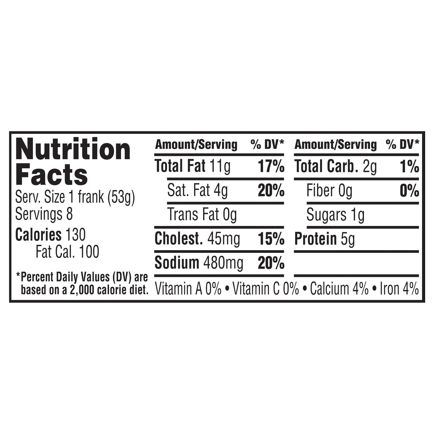 Ball Park Bun Length Hot Dogs, Classic, 8 Count