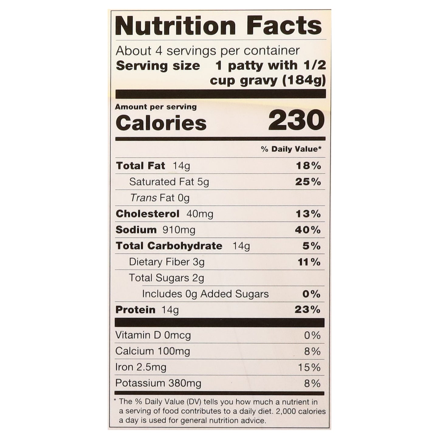 On-Cor Toasted Onion Gravy & Flame-Broiled Patties 26 oz