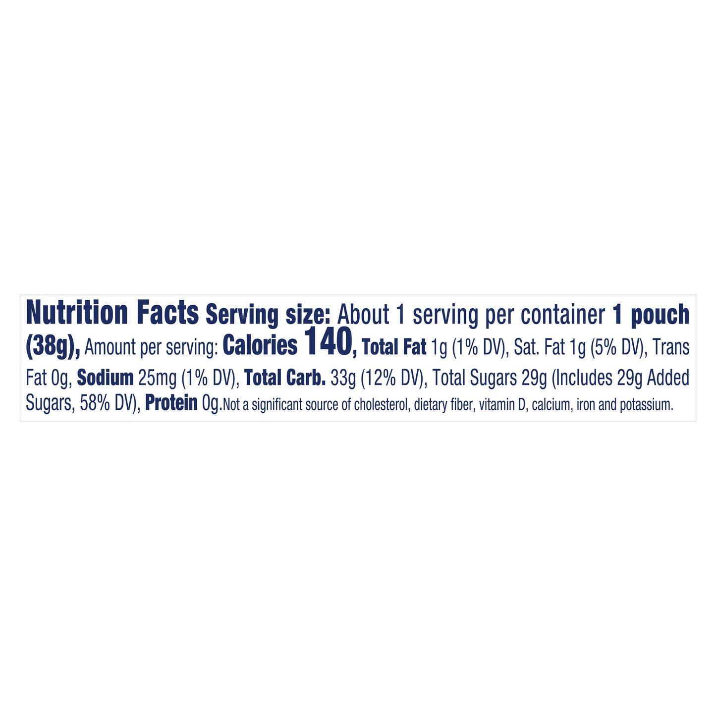 Sweetarts 05675 159423 Giant Chewy Assorted 1.35 oz