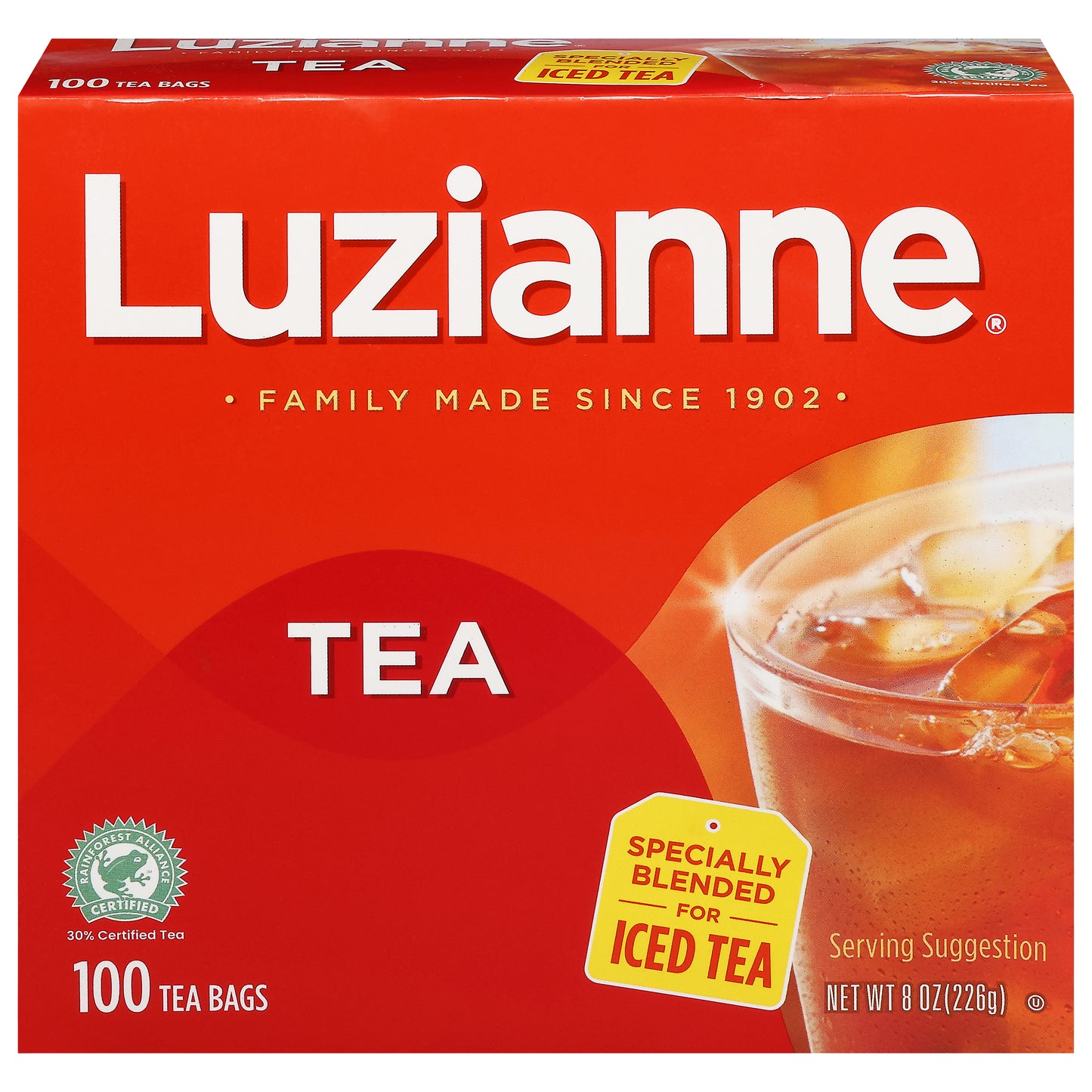 Luzianne Iced Tea 100 Tea Bags