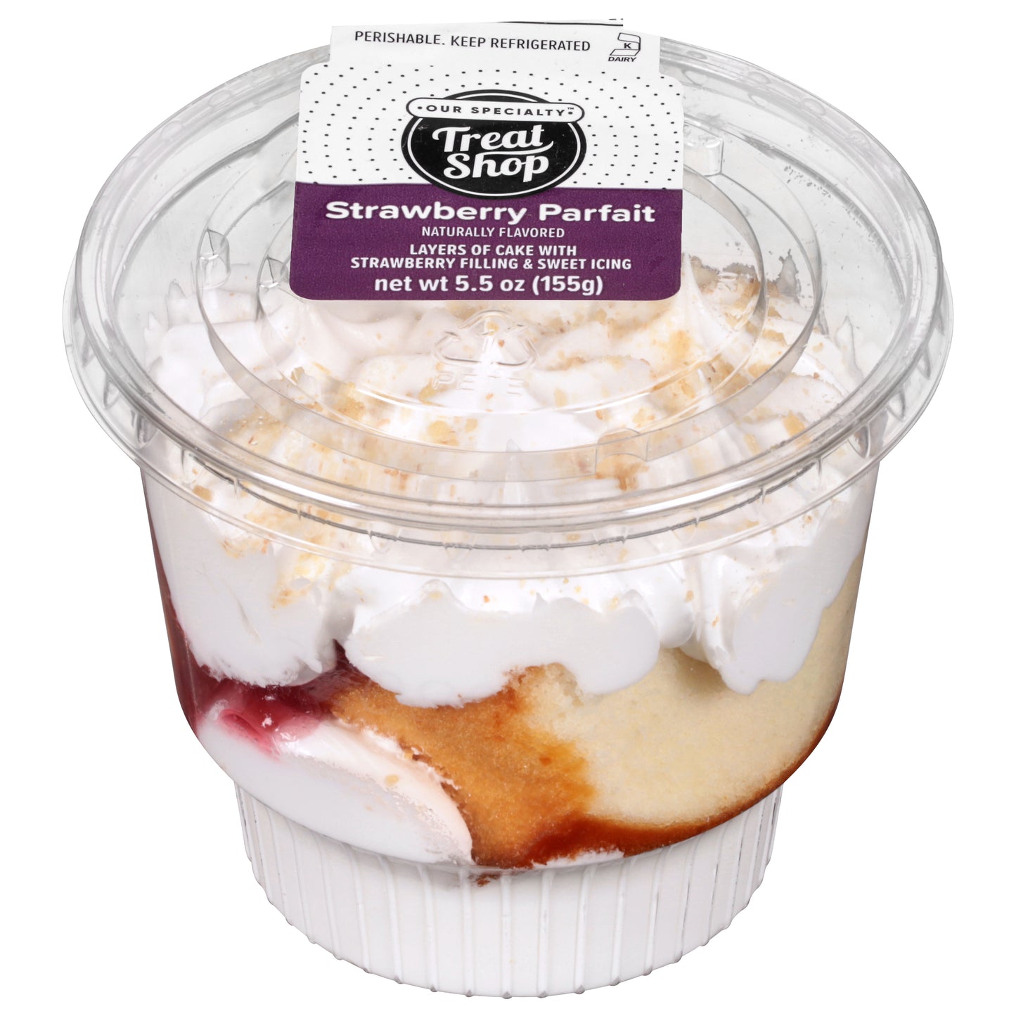 Our Specialty Treat Shop Strawberry Parfait 5.5 oz