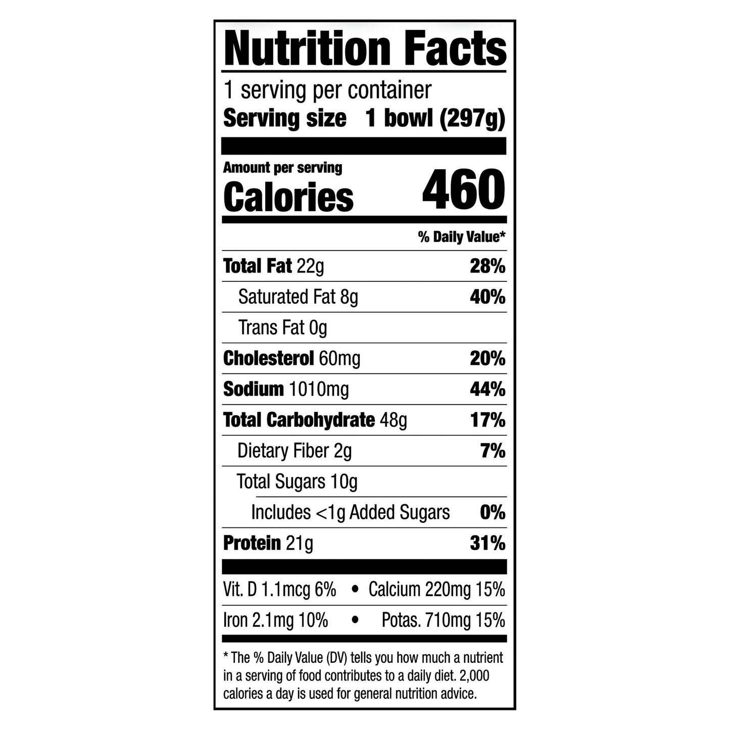 Zatarain's Frozen Meal - Blackened Chicken Alfredo, 10.5 oz