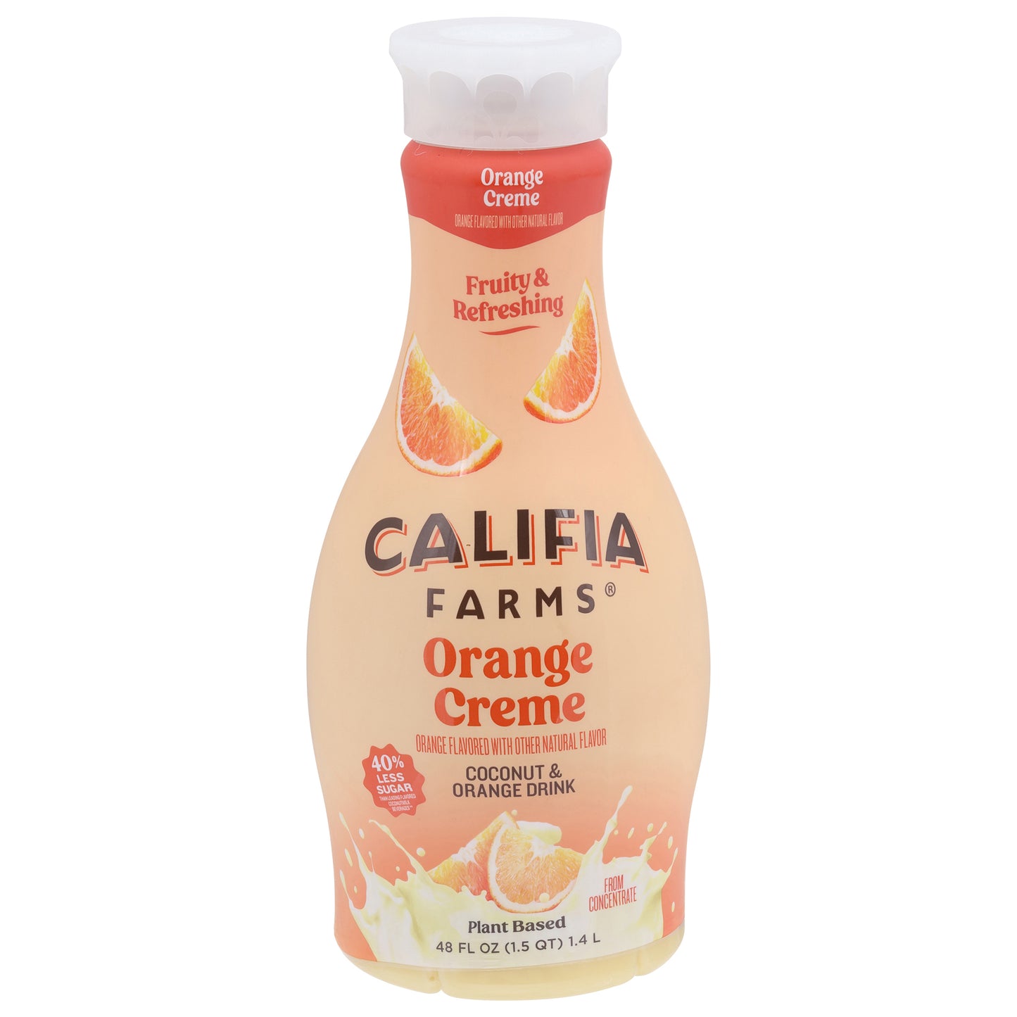 Califia Farms Plant Based Orange Creme Coconut & Orange Drink 48 fl oz