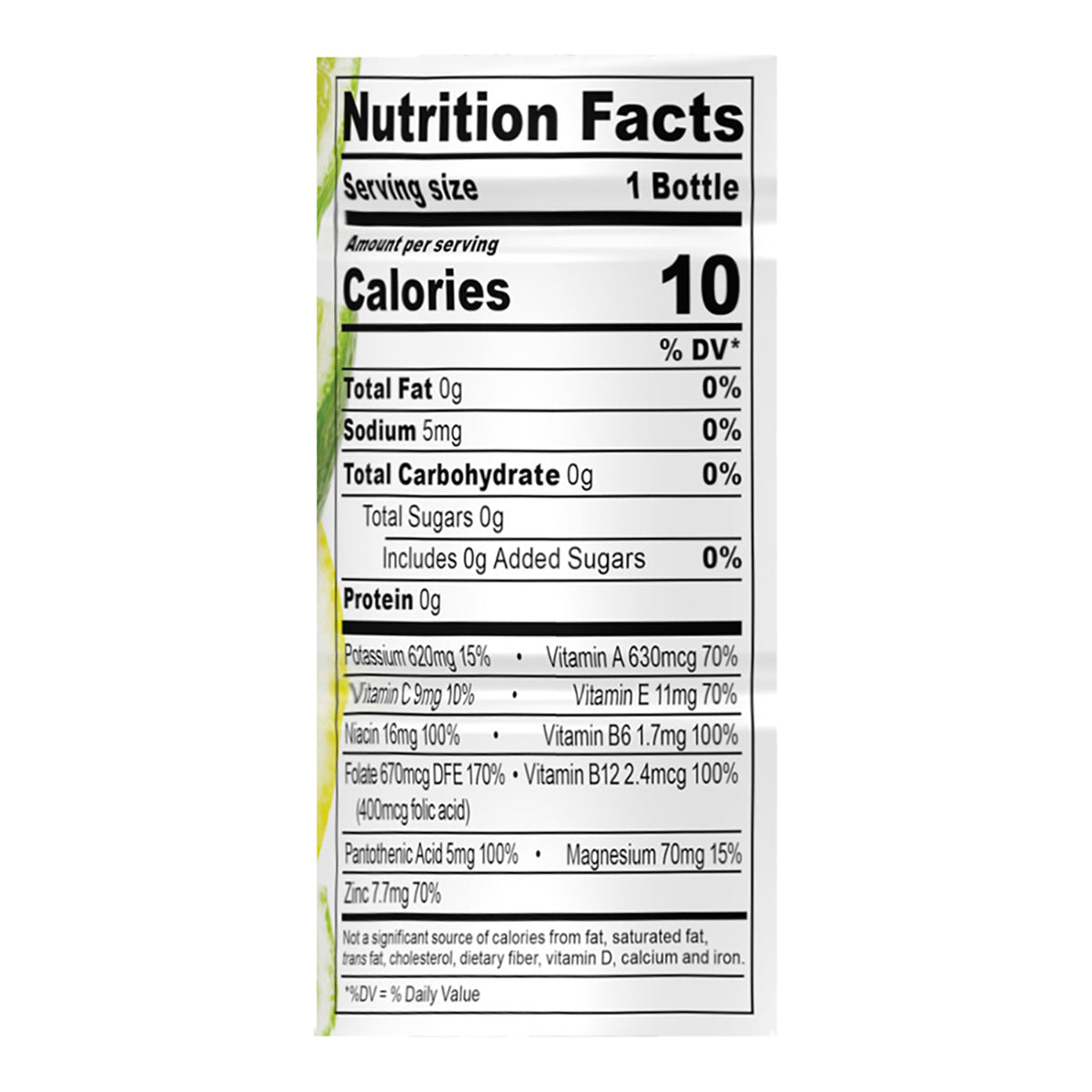 BODYARMOR Zero Sugar Lemon Lime Bottle, 16 fl oz