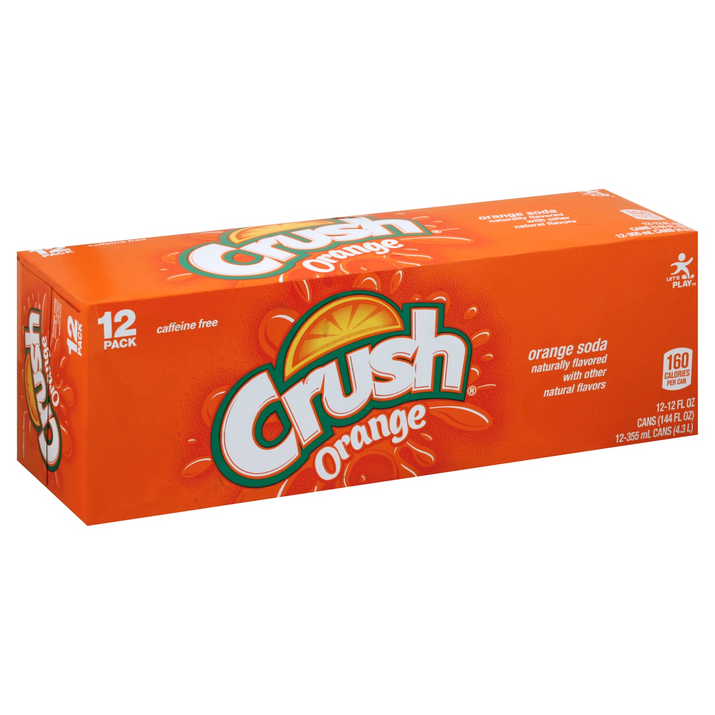 Crush Soda 12 ea - Orange
