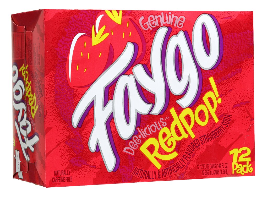 Faygo Red Pop Cans
