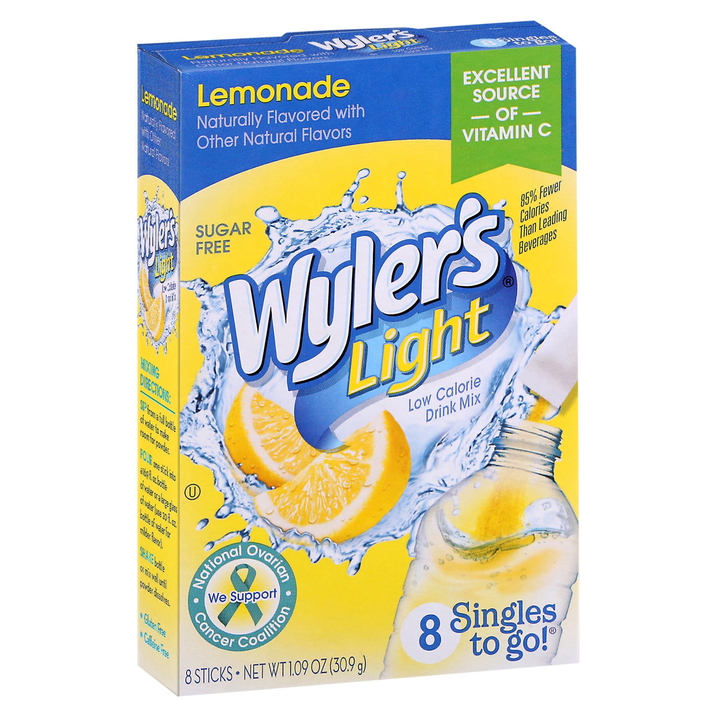 Wyler's Light Singles to Go Lemonade Drink Mix 8 ea