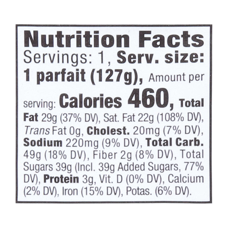 Our Specialty Treat Shop Cookies 'n Creme Parfait 4.5 oz