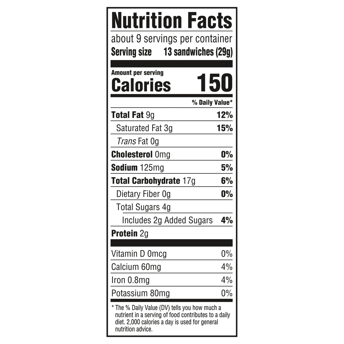 RITZ Bits Cheese Sandwich Crackers, 8.8 oz