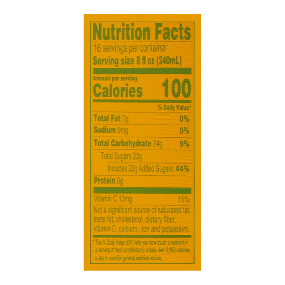 AriZona Mucho Mango Fruit Juice Cocktail 128 fl oz