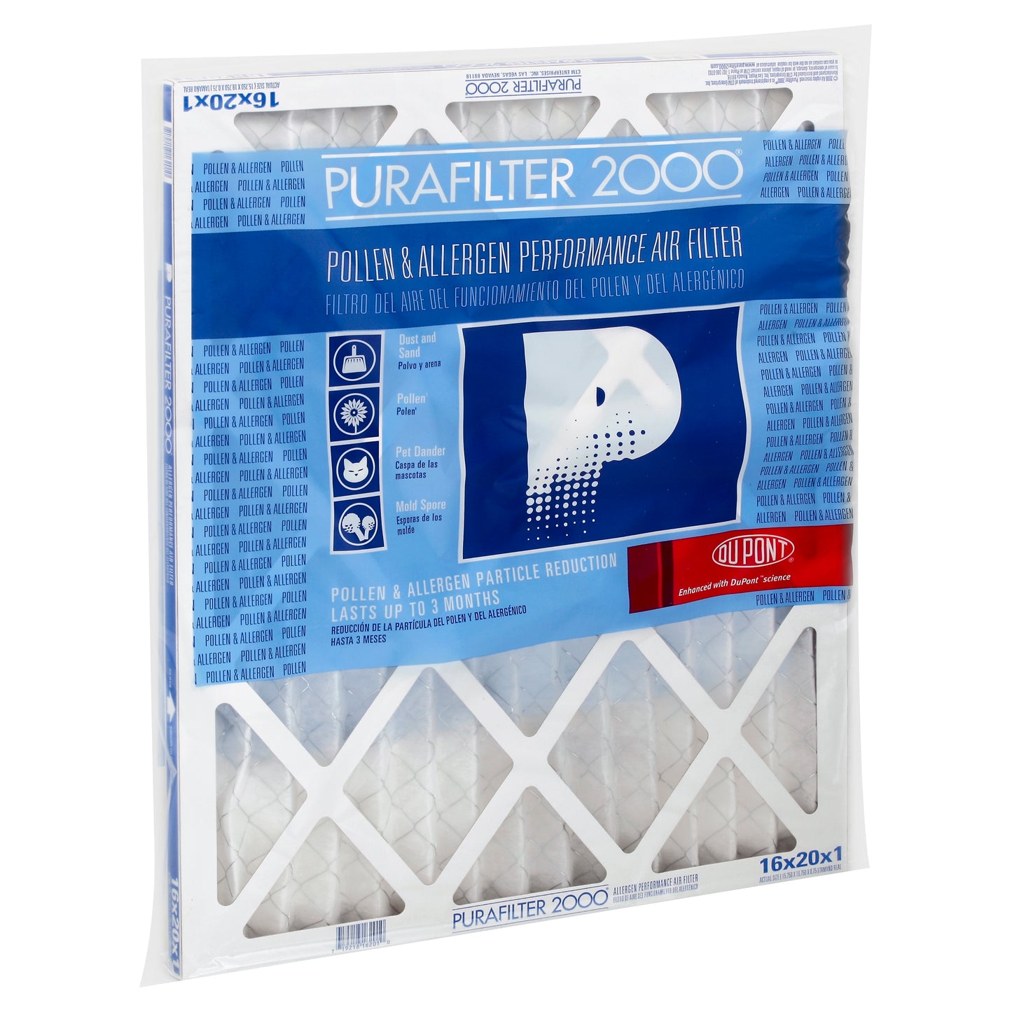 Purafilter 2000 Air Filter 1 ea