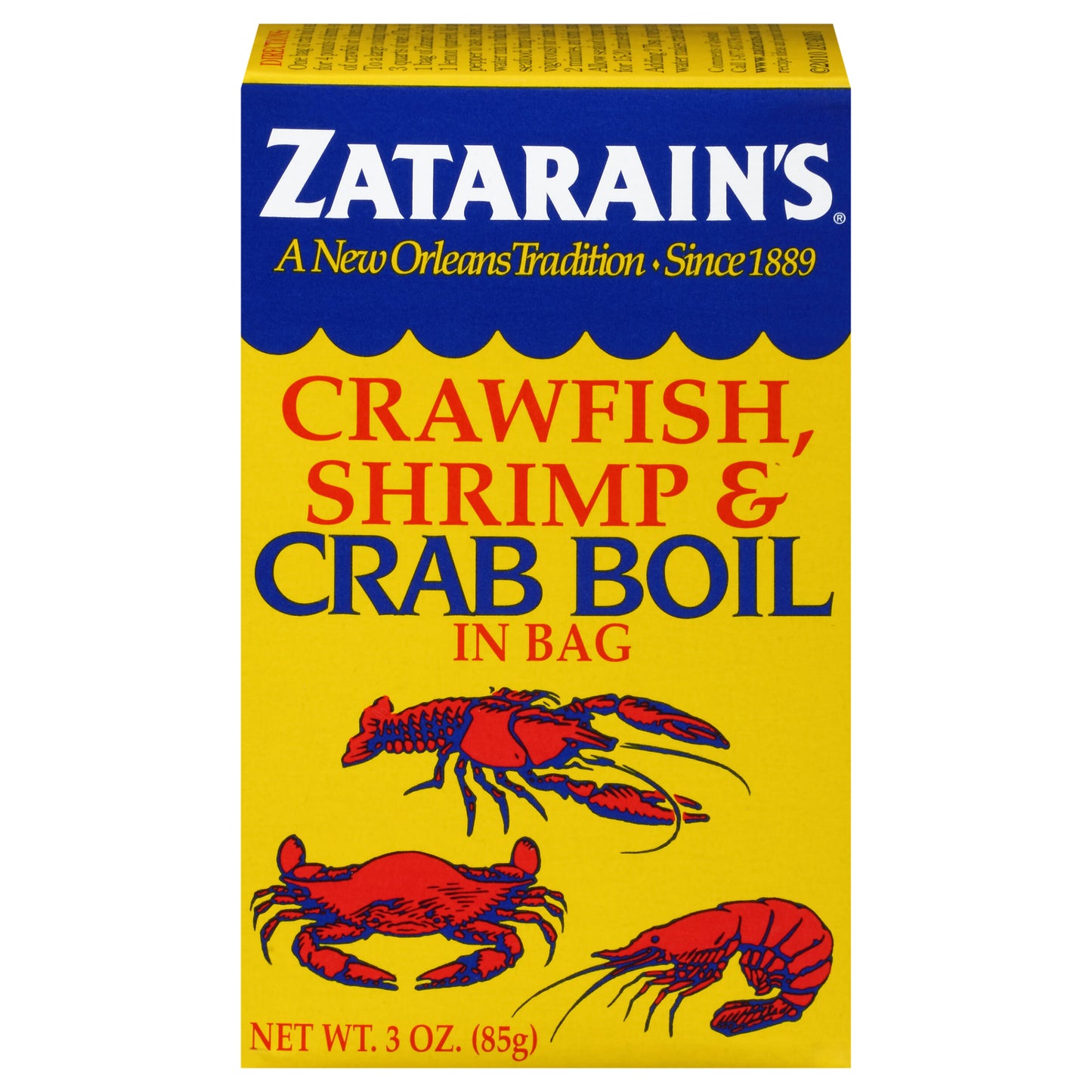 Zatarain's Crab Boil - Boil-in Bag, 3 oz