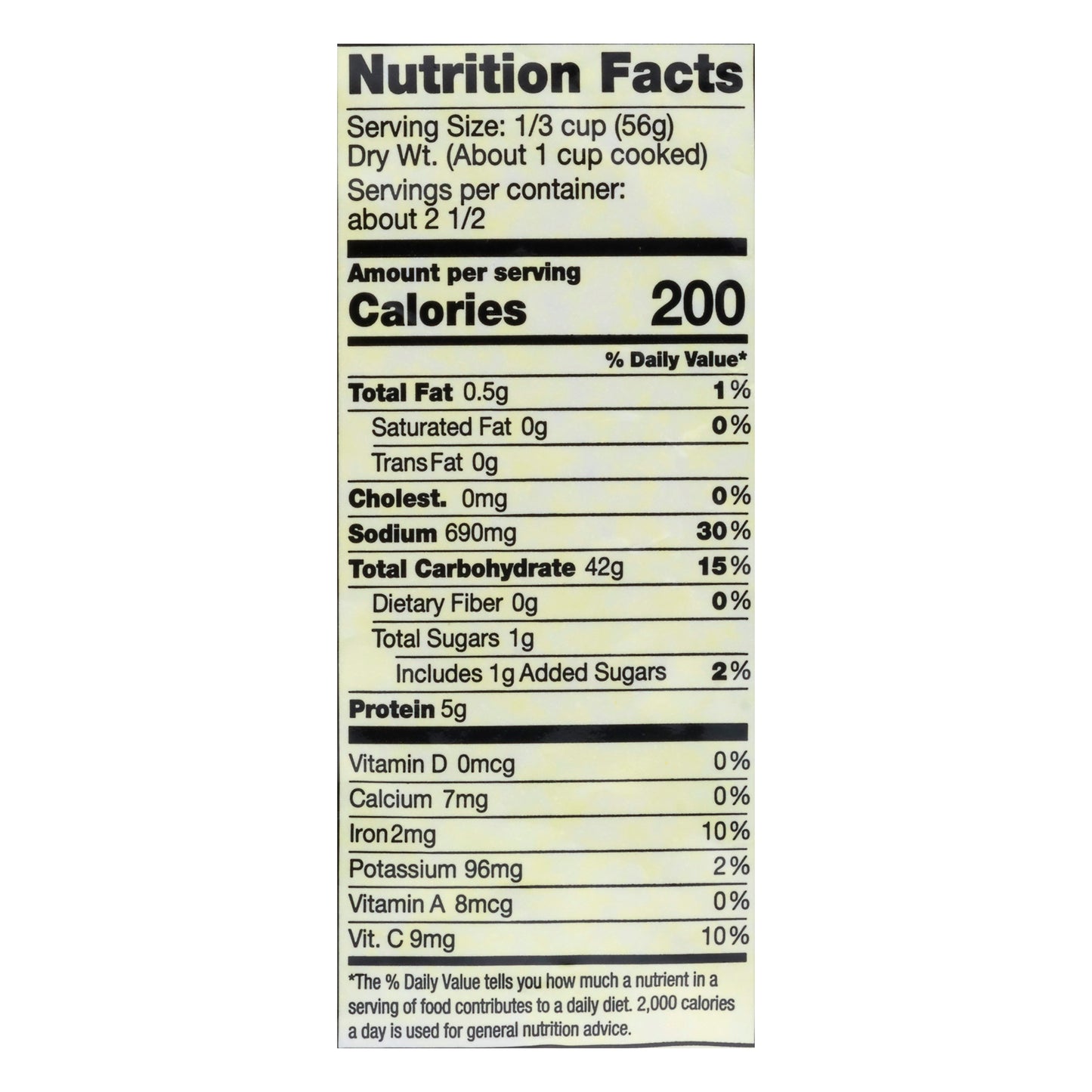 Dixie Lily with Saffron Parboiled Yellow Rice 5 oz