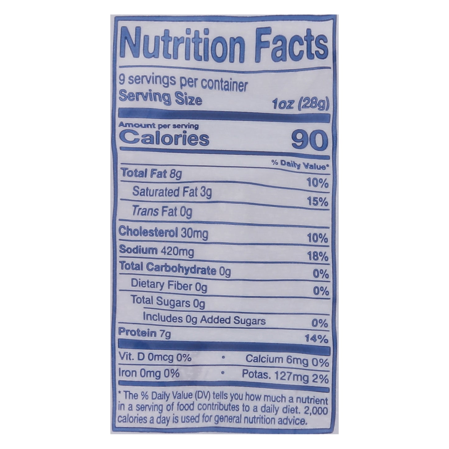 Land O'Frost Premium Meat Sliced Hard Salami 9 oz