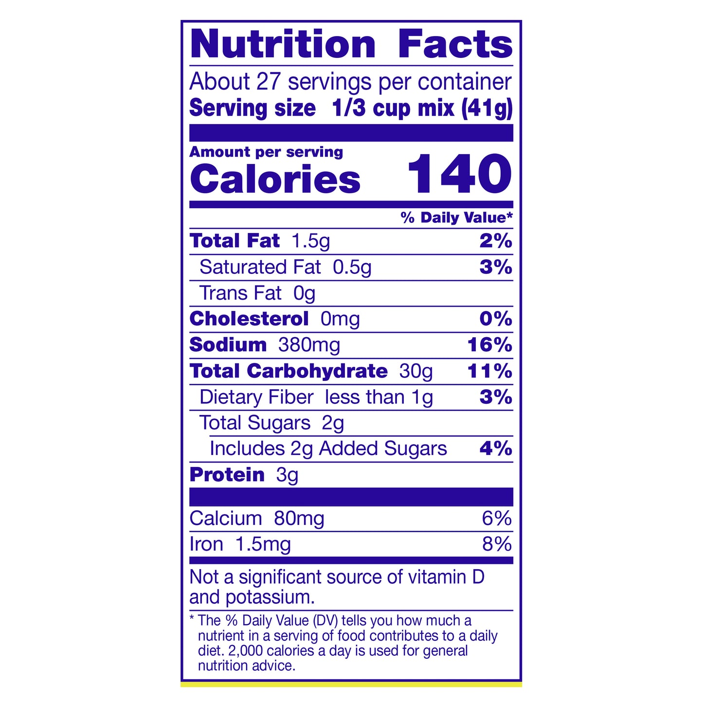 Betty Crocker Bisquick Original Pancake & Baking Mix, 40 oz.