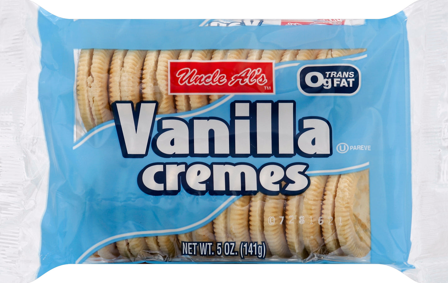 Uncle Al's Cookies 5 oz - Vanilla Crème