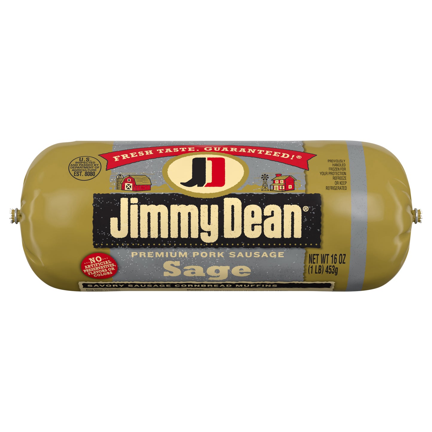 Jimmy Dean® Premium Pork Sage Breakfast Sausage Roll, 16 oz