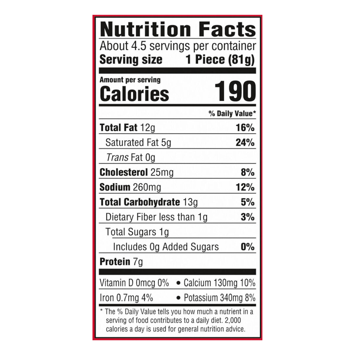 TGI Fridays Loaded Cheddar & Bacon Potato Skins Frozen Snacks, 13.5 oz Box
