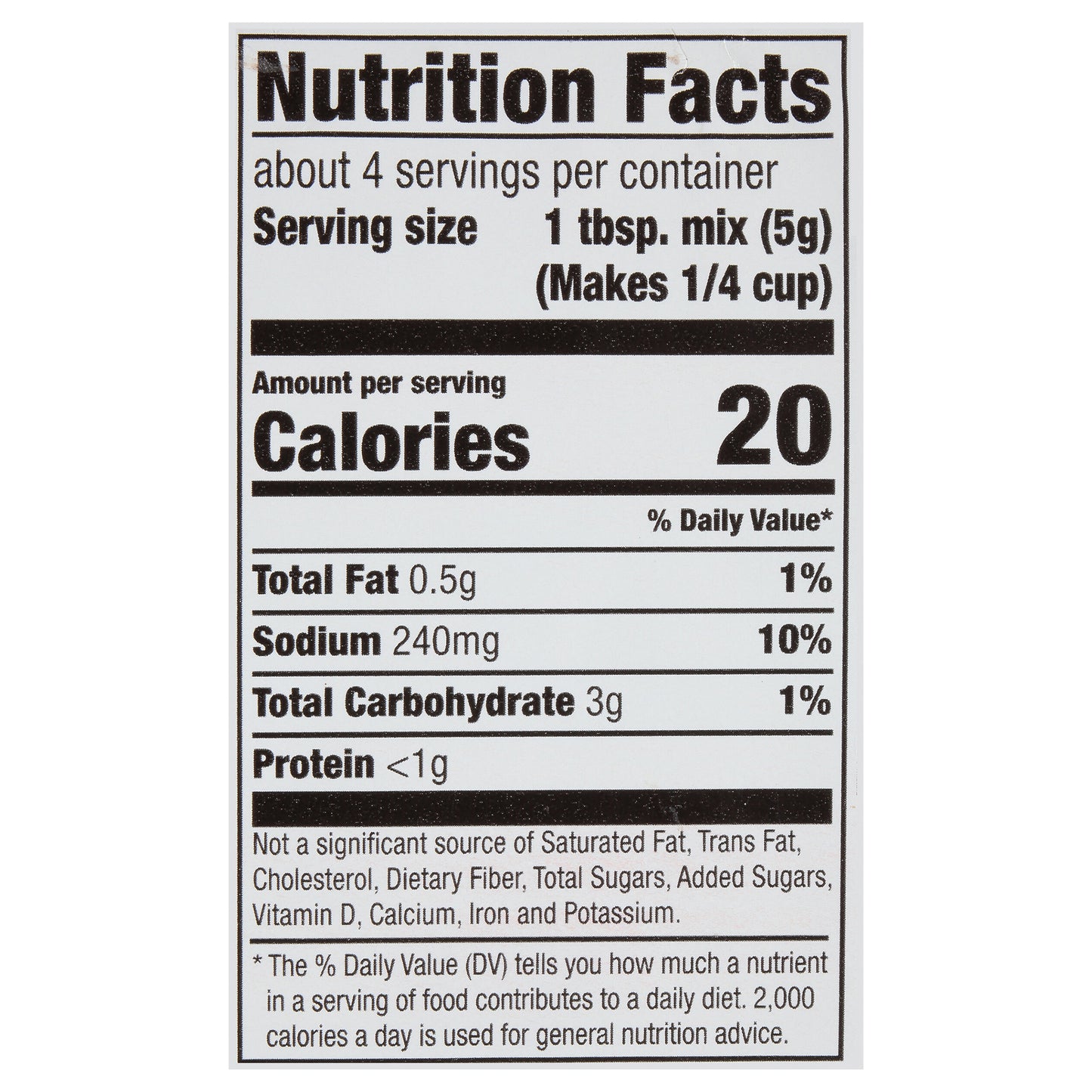 McCormick Gravy Mix - Mushroom, 0.75 oz