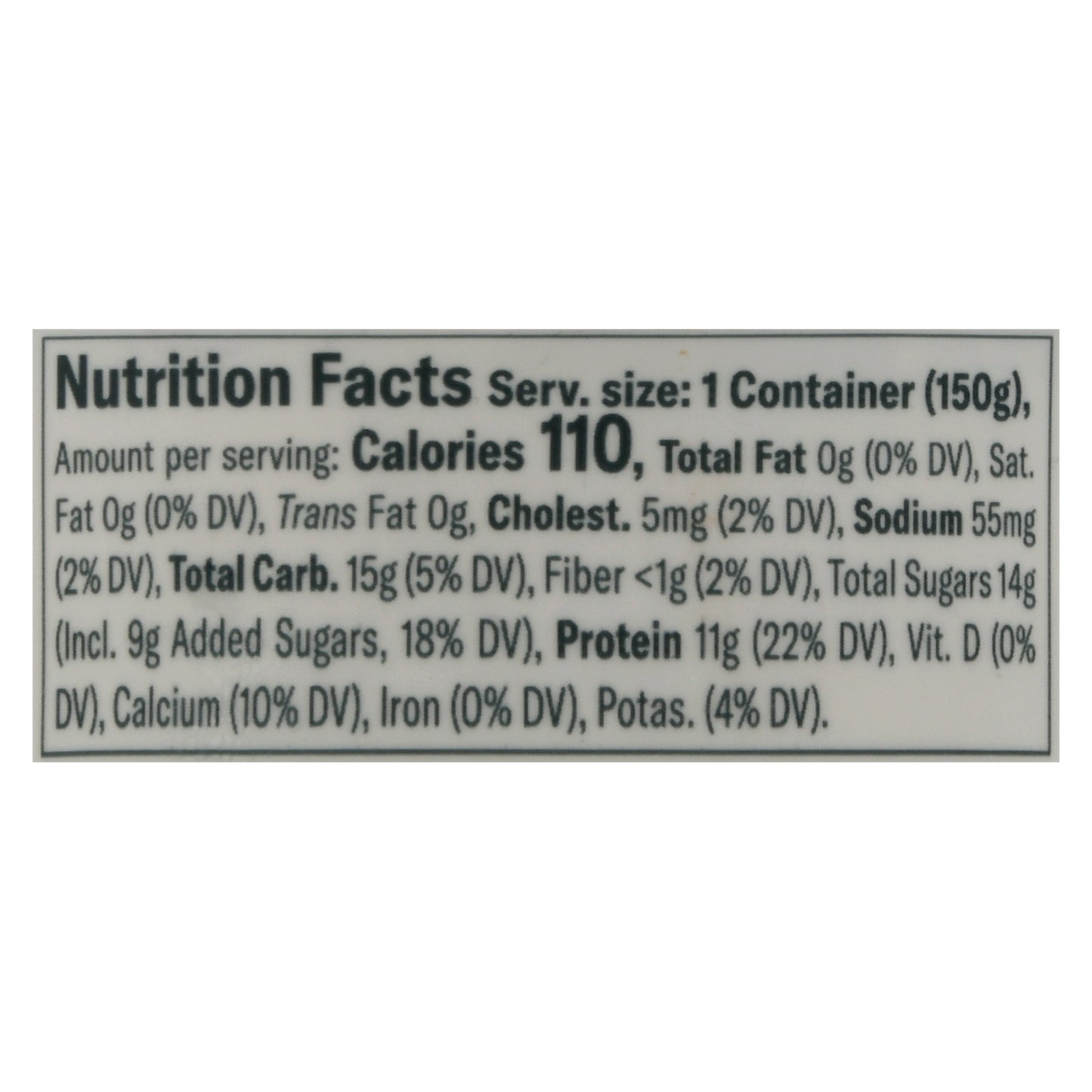 Chobani Non-Fat Greek Strawberry on the Bottom Yogurt 5.3 oz