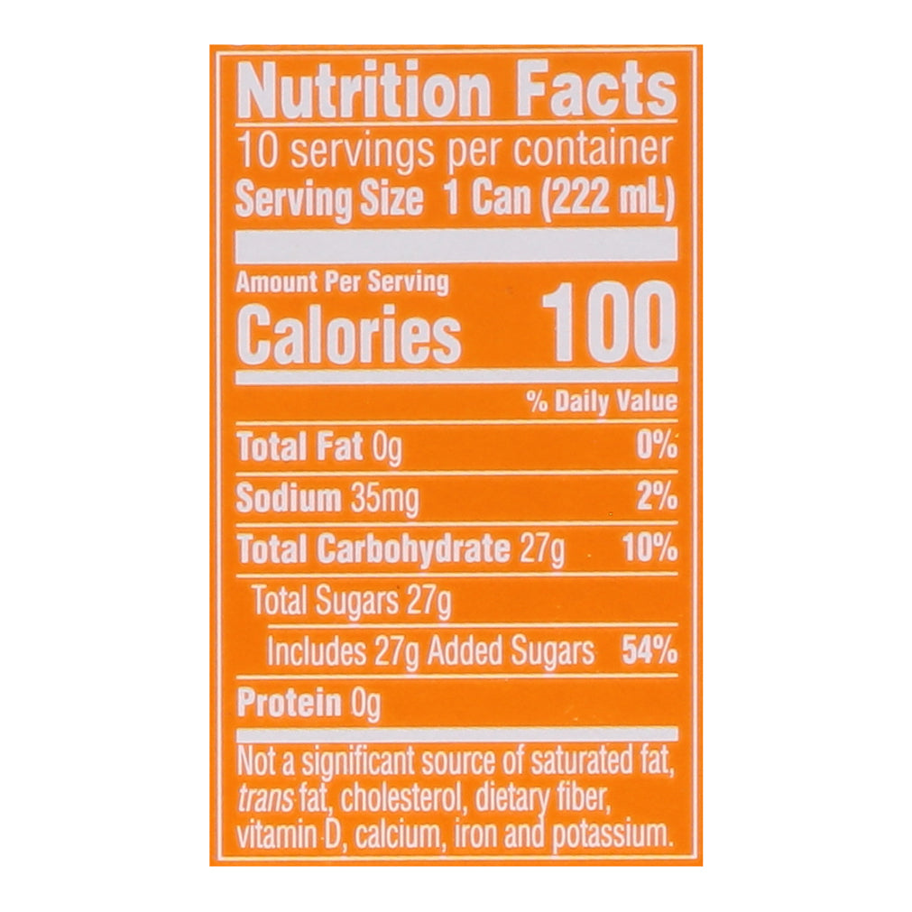 Fanta Orange Soda 10 - 7.5 fl oz Cans