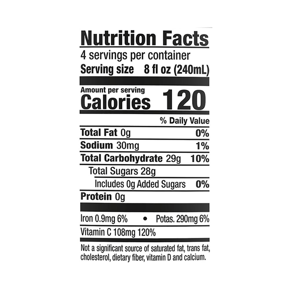 Mott's 100% Original Apple Juice, 32 fl oz bottle