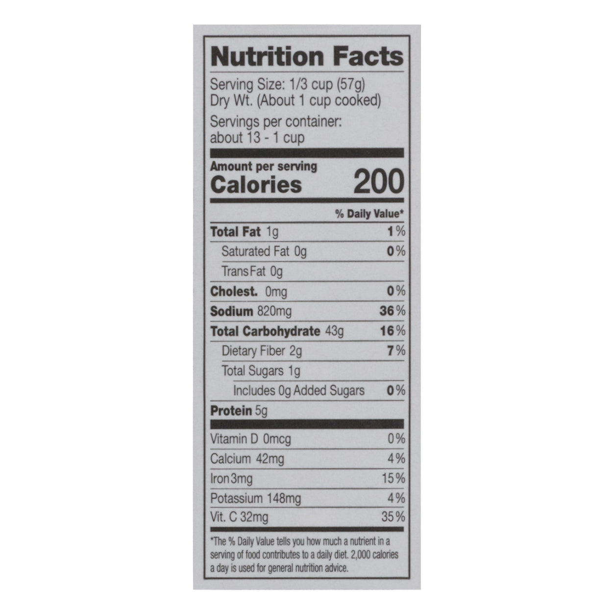 Dixie Lily Jambalaya Rice Mix 26 oz Bottle