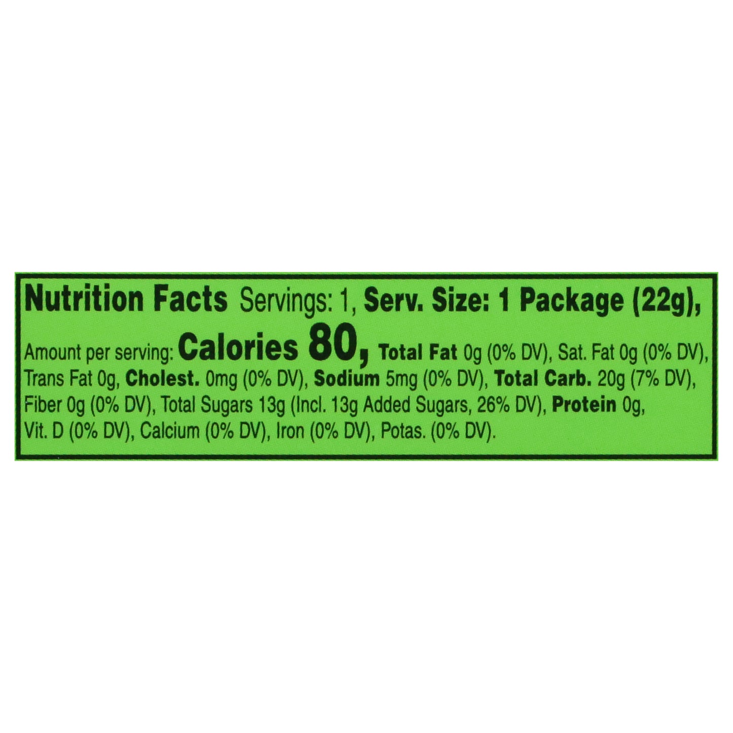 Mike and Ike Original Fruits Candy 0.78 oz