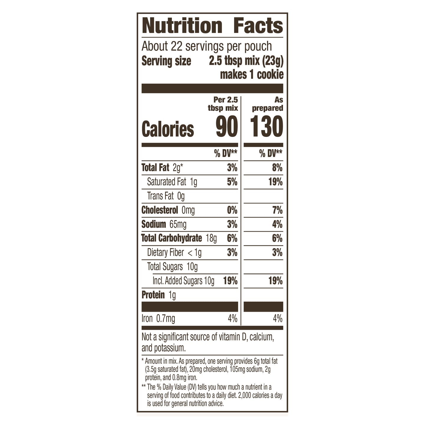 Betty Crocker Oatmeal Chocolate Chip Cookies, Cookie Baking Mix, 17.5 oz