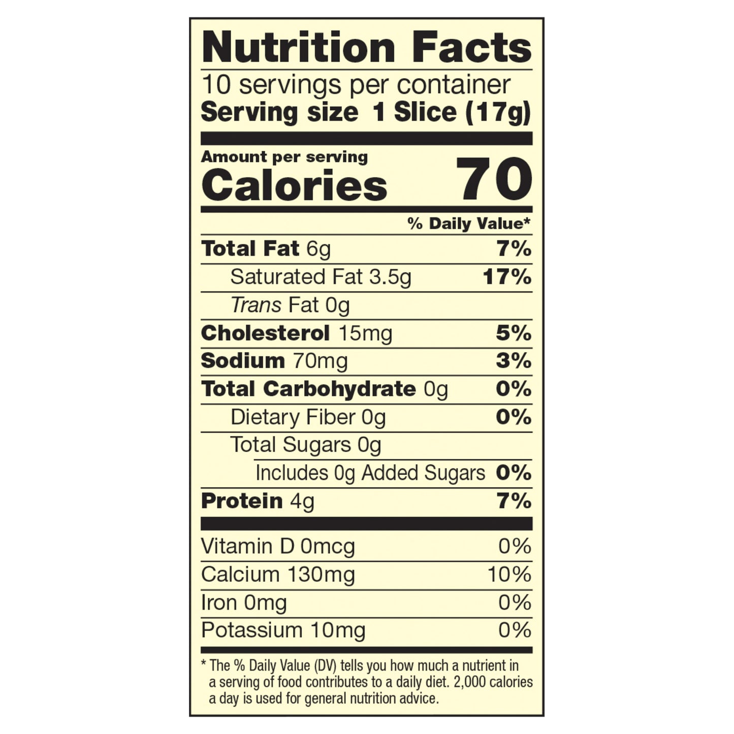 Sargento® Creamery Sliced Baby Swiss Natural Cheese, 10 slices