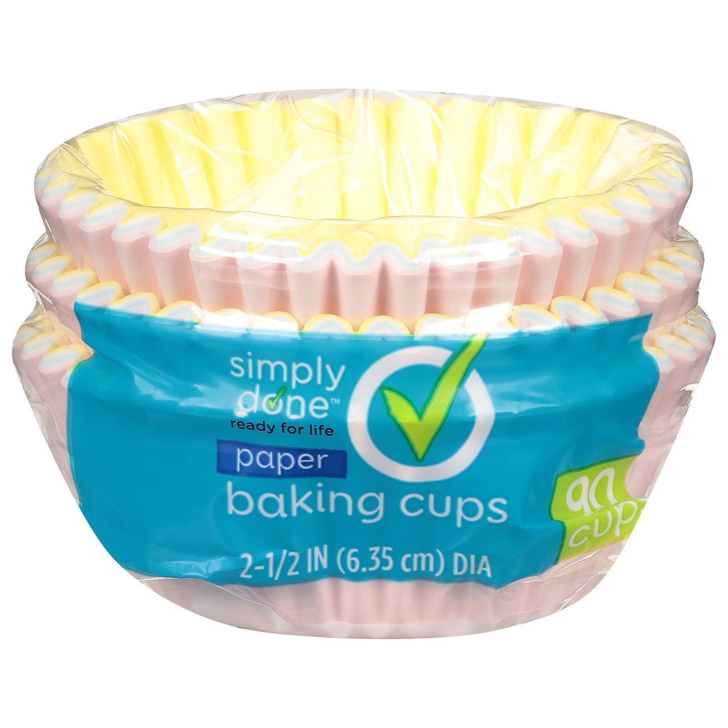 Simply Done 2.5 Inches Paper Baking Cups 90 ea