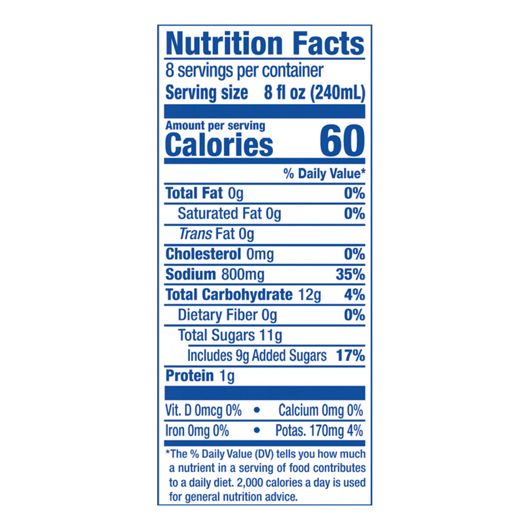 Clamato Tomato Cocktail 64 fl oz Bottle