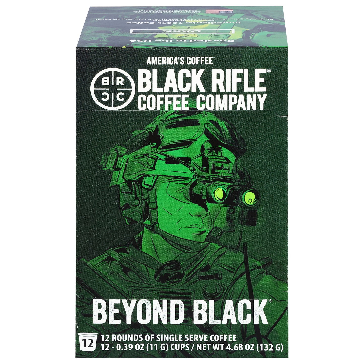 Black Rifle Coffee Company Beyond Black Coffee 12 - 0.39 oz Cups