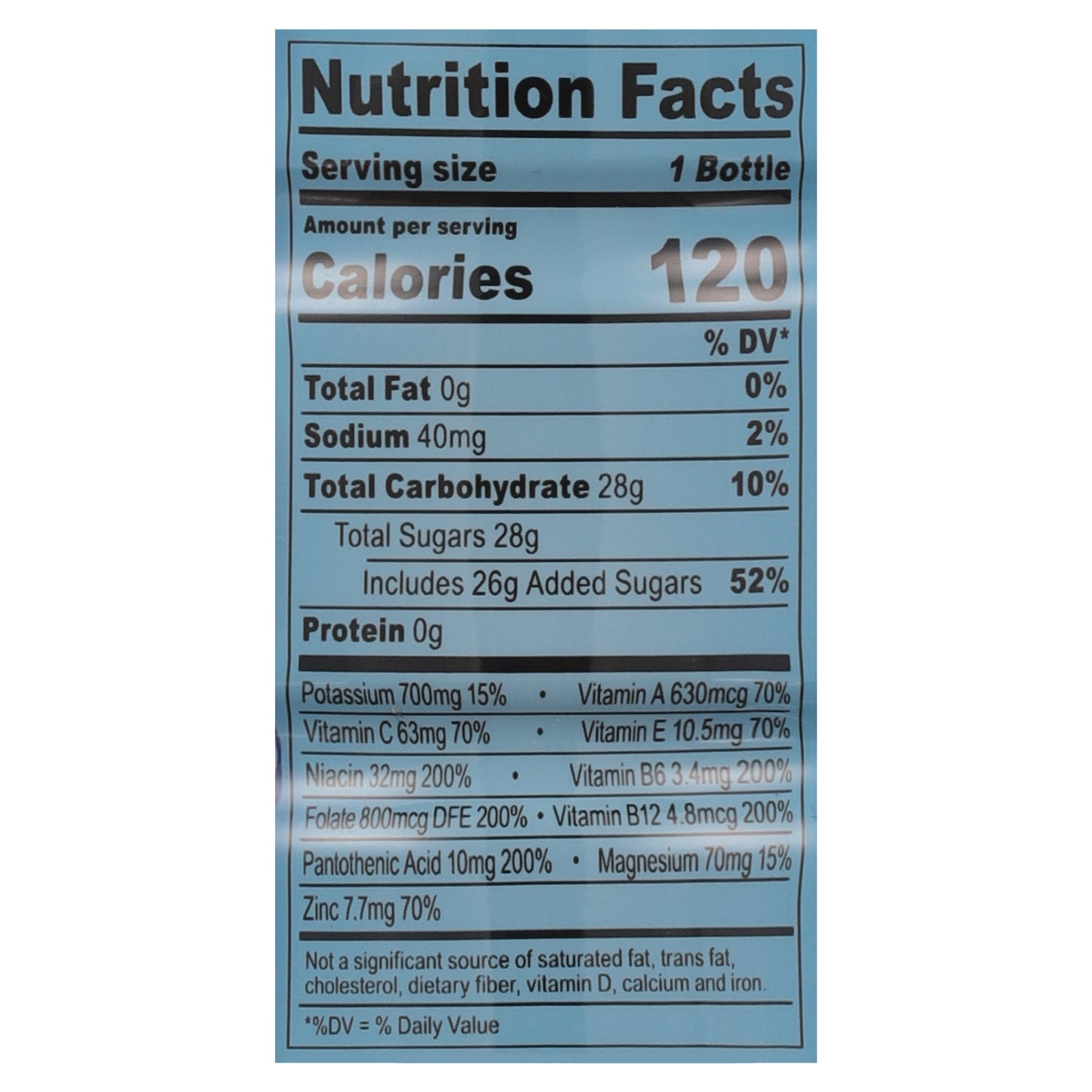BodyArmor Blue Raspberry Super Drink 16 fl oz