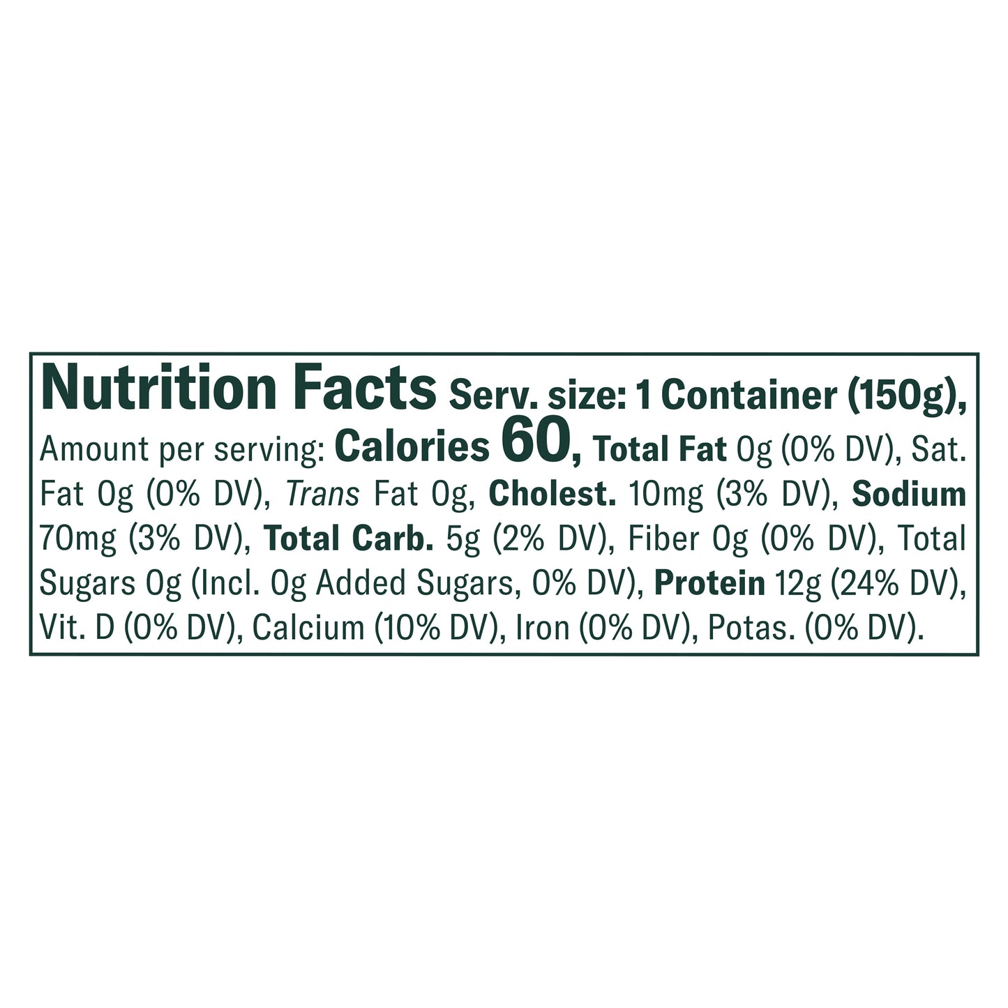 Chobani Nonfat Zero Sugar Greek Key Lime Pie Flavored Yogurt 5.3 oz