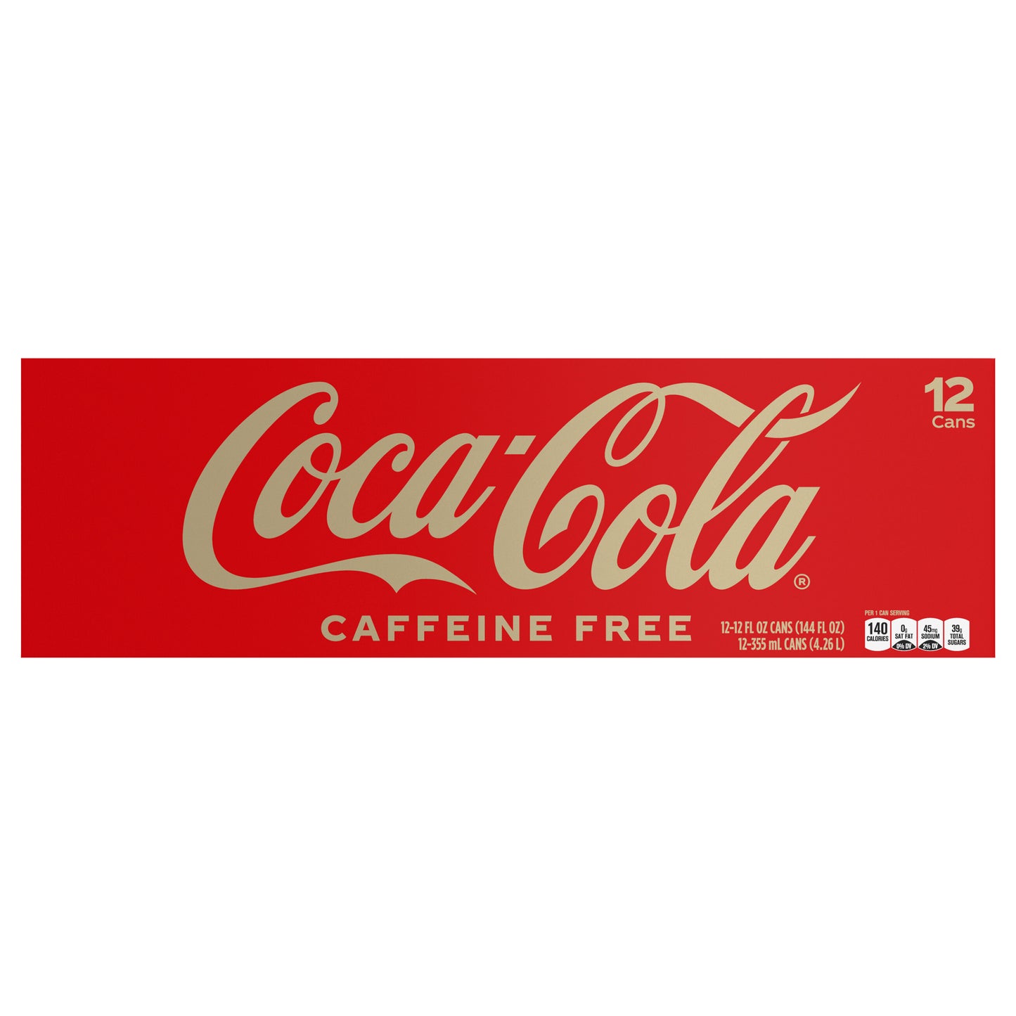 Coca-Cola Caffeine-Free Fridge Pack Cans, 12 fl oz, 12 Pack