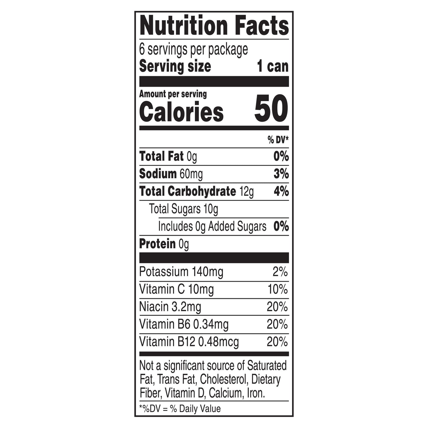 V8 +Energy Pomegranate Blueberry Energy Beverage 6 - 8 fl oz Cans
