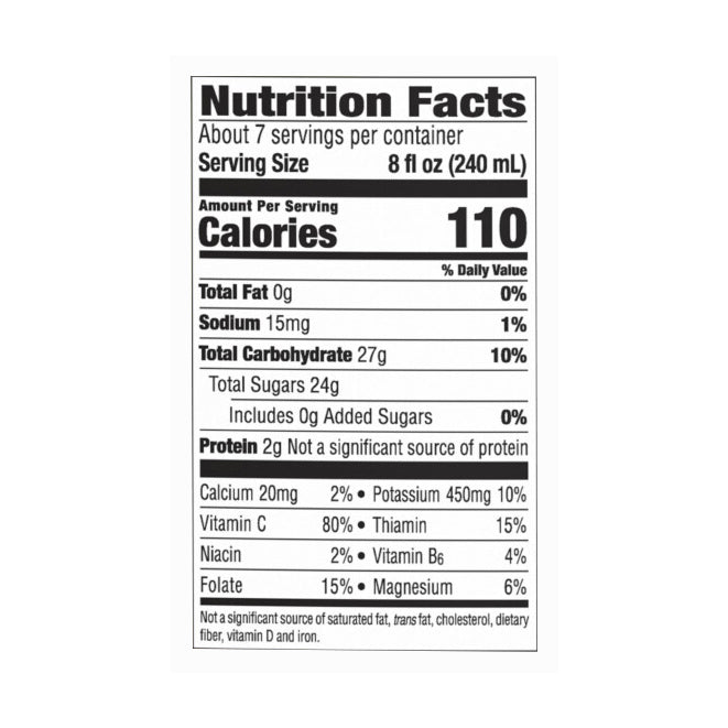 Minute Maid Orange Juice Carton, 59 fl oz